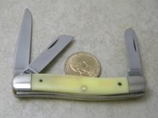 Case XX USA 3 Dot Yellow SHSP Stockman Knife 
