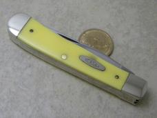 Case XX USA 1 Dot Yellow 3254 Trapper Knife