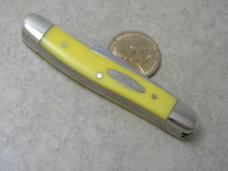 Case XX USA 1 Dot Yellow 3318 Stockman Knife 