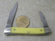 Case XX USA 2 Dot Yellow 03244 Pen Knife