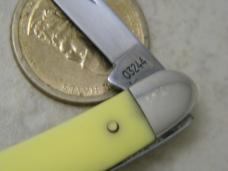 Case XX USA 2 Dot Yellow 03244 Pen Knife
