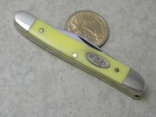 Case XX USA 2 Dot Yellow 03244 Pen Knife