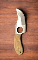 Custom Knuckle-hole Knife - Whiteknuckler Classic M3 (Original Model/Sanded Wood))