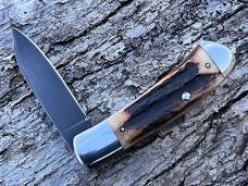 JEFF PEARCE CUSTOM A2 ETCHED SAMBAR STAG MINI ZULU 
