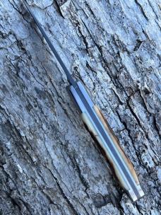 JEFF PEARCE CUSTOM A2 ETCHED SAMBAR STAG MINI ZULU 