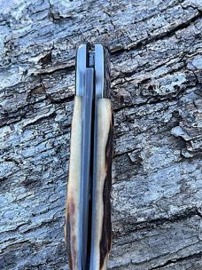 JEFF PEARCE CUSTOM A2 ETCHED SAMBAR STAG MINI ZULU 