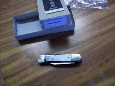 Hubertus Knife Solingen, Germany Small 08 Rare Brazilian Horn 5 3/4 " Open Lilyput NIB