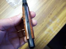 Vintage Frank Beltrame Italian 9 Inch Stiletto Automatic W/Black Blade Exotic Hardwood UNUSED!