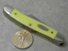 Case XX USA 3 Dot Yellow 3318 Stockman Knife 