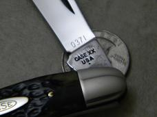Case XX USA 1 Dot 1979 Pretty Bone 06247 Large Pen Knife Serial No. 0371