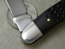 Case XX USA 1 Dot 1979 Pretty Bone 06247 Large Pen Knife Serial No. 0371