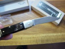 Hubertus Knife Solingen, Germany Small 08 Rare Brazilian Horn 5 3/4 " Open Lilyput NIB