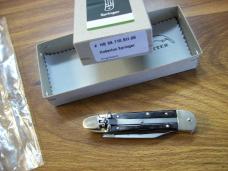 Hubertus Knife Solingen, Germany Small 08 Rare Brazilian Horn 5 3/4 " Open Lilyput NIB