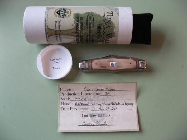 TUNA VALLEY 2013 SWELL CENTER MOOSE MAMMOTH BARK IVORY #2 TUNA VALLEY 2013 SWELL CENTER MOOSE MAMMOTH BARK IVORY #2