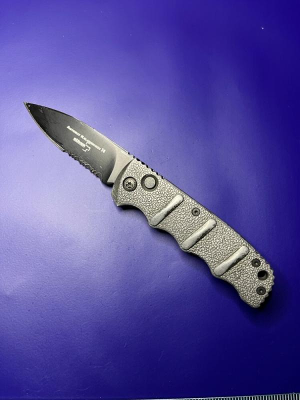 Boker Kalashnikov Dagger Automatic Knife Gray
