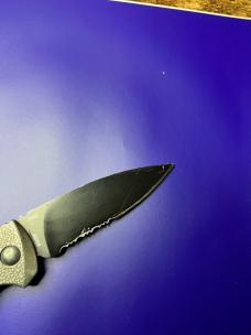 Boker Kalashnikov Dagger Automatic Knife Gray