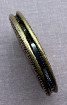 Ambassador Coin Knife. THE SEAMLESS TUBE MILL OPENER, Progress. Hard Snap with No Blade Wobble. ....