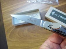 Hubertus Knife Solingen, Germany Size 10 Medium Clip-Point Rare Brazilian Horn NIB