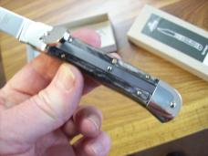 Hubertus Knife Solingen, Germany Size 10 Medium Clip-Point Rare Brazilian Horn NIB