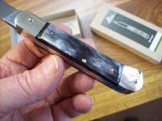 Hubertus Knife Solingen, Germany Size 10 Medium Clip-Point Rare Brazilian Horn NIB