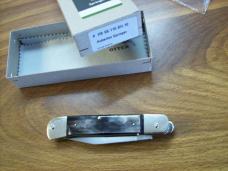 Hubertus Knife Solingen, Germany Size 10 Medium Clip-Point Rare Brazilian Horn NIB