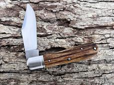 BENINI-FACAS CUSTOM CPM 154 BLADE STEEL STAG HANDLE CLIP POINT SLIPJOINT FOLDER **VERY NICE BUILD**