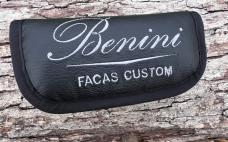 BENINI-FACAS CUSTOM CPM 154 BLADE STEEL STAG HANDLE WHARNCLIFFE SLIPJOINT FOLDER **VERY NICE BUILD**