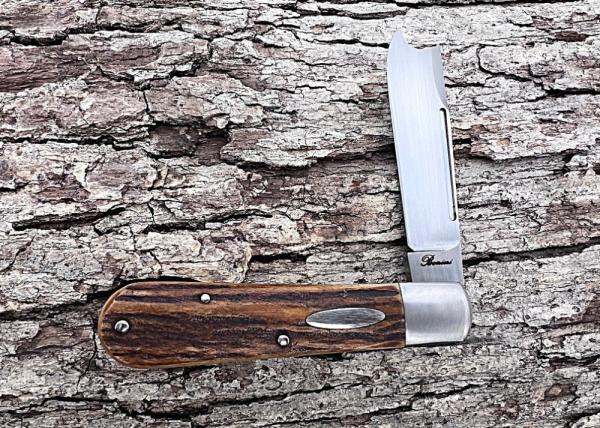 BENINI-FACAS CUSTOM CPM 154 BLADE STEEL STAG ONE ARM MAN SLIPJOINT FOLDER **VERY NICE BUILD** BENINI-FACAS CUSTOM CPM 154 BLADE STEEL STAG ONE ARM MAN SLIPJOINT FOLDER **VERY NICE BUILD**