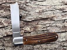 BENINI-FACAS CUSTOM CPM 154 BLADE STEEL STAG ONE ARM MAN SLIPJOINT FOLDER **VERY NICE BUILD**