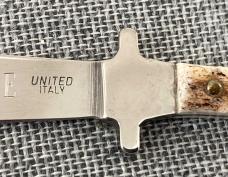 United Italy – Miniature Bowie Fixed Blade – Stag – NKCA Youth PROTOTYPE