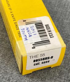 2011 Buck 55 Lockback – Michael Prater Painted Pony – NKCA Youth Knife - NIB