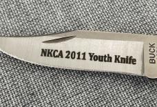 2011 Buck 55 Lockback – Michael Prater Painted Pony – NKCA Youth Knife - NIB