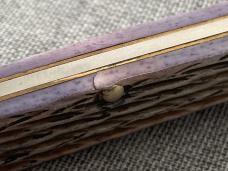 Boker Germany – 1 Blade Trapper – NKCA Youth Knife PROTOTYPE – Purple Bone
