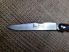 Great Eastern Cutlery Ben Hogan GEC 651122 Smooth White Bone With Tube, Button & Waxed Paper