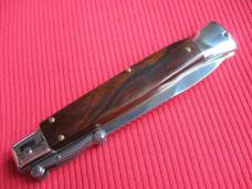 Italian Limited Edition Manual Open Swing Guard Stiletto Knife - A.G.A CAMPOLIN Italy