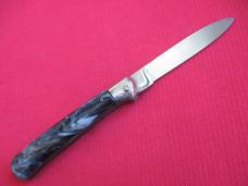 Vintage ITALIAN Rostfrei Back Lock Switchblade Knife