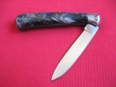 Vintage ITALIAN Rostfrei Back Lock Switchblade Knife