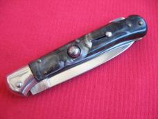 Vintage ITALIAN Rostfrei Back Lock Switchblade Knife