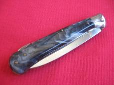 Vintage ITALIAN Rostfrei Back Lock Switchblade Knife