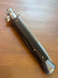 NEW Frank Beltrame Stiletto 28cm - 11” Ziricote Wood Bayonet Blade