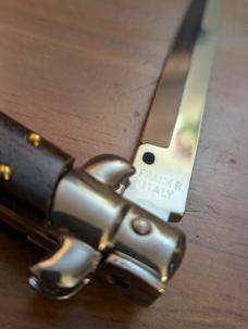 NEW Frank Beltrame Stiletto 28cm - 11” Ziricote Wood Bayonet Blade