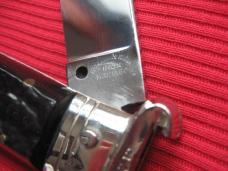 Vintage Rare Model Maserin & De Nardo Fulcrum Shellpuller Switchblade Knife