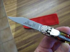 Hubertus Knife Solingen Germany Small Custom 08 Rare Christmas Tree 1 of 1 Lillyput UNUSED 
