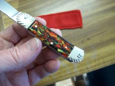 Hubertus Knife Solingen Germany Small Custom 08 Rare Christmas Tree 1 of 1 Lillyput UNUSED 