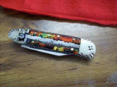 Hubertus Knife Solingen Germany Small Custom 08 Rare Christmas Tree 1 of 1 Lillyput UNUSED 