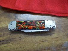 Hubertus Knife Solingen Germany Small Custom 08 Rare Christmas Tree 1 of 1 Lillyput UNUSED 