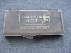 BUCK COLLECTORS - Vintage El Cajon Honing Oil AND Hard-to-Find Arkansas Stone Marked No. 130