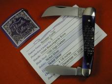 Titusville Cutlery Violet Jigged Bone Rooster Comb Farmer Knife Super Rare 1 of 5 COA USA Made 2024
