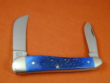 Titusville Cutlery Blueberry Jigged Bone Rooster Comb Farmer Knife Super Rare 1 of 5 COA USA 2024