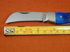 Titusville Cutlery Blueberry Jigged Bone Rooster Comb Farmer Knife Super Rare 1 of 5 COA USA 2024
